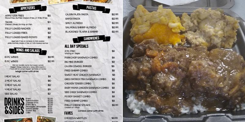 Bone Apple Tea Menu