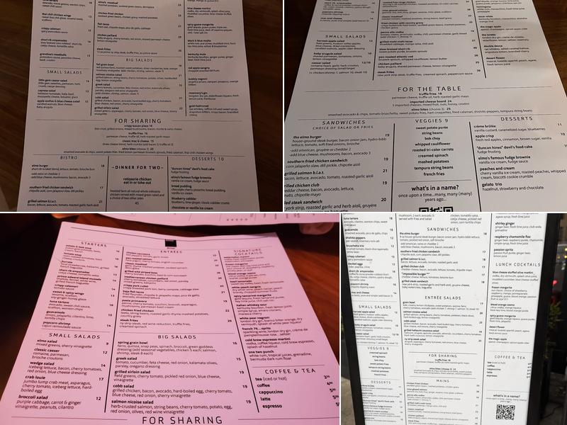 Elmo Menu