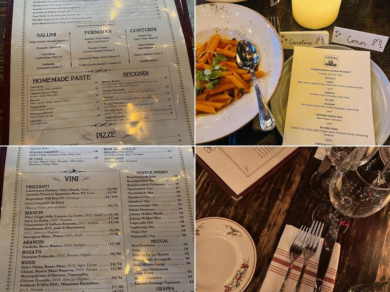 Gemma Menu