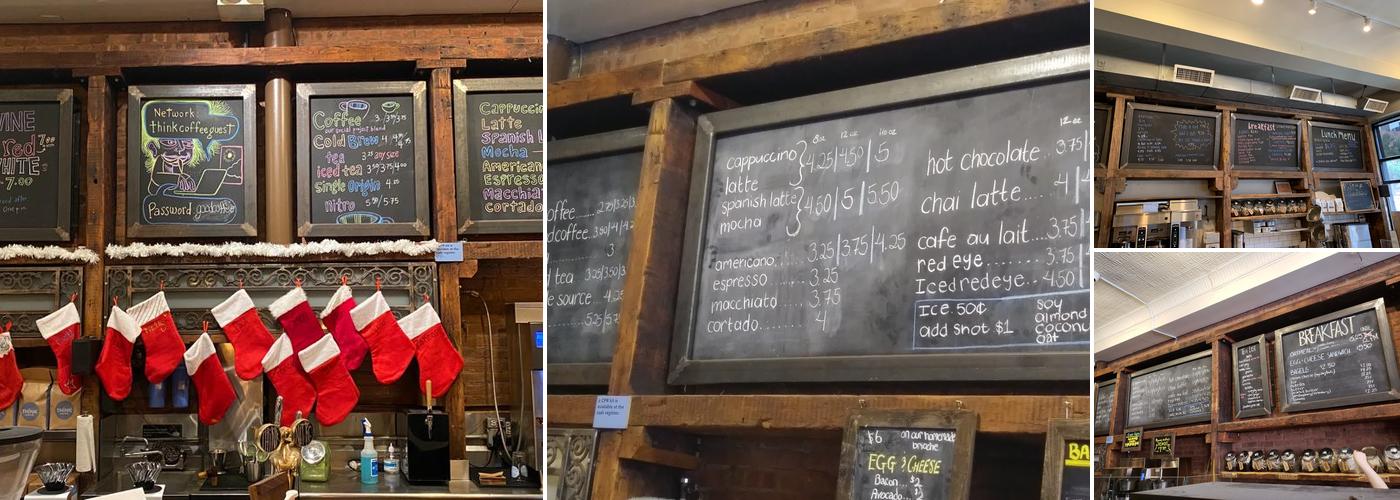 Think Coffee Menu