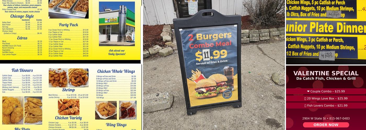 Da Catch West State Menu