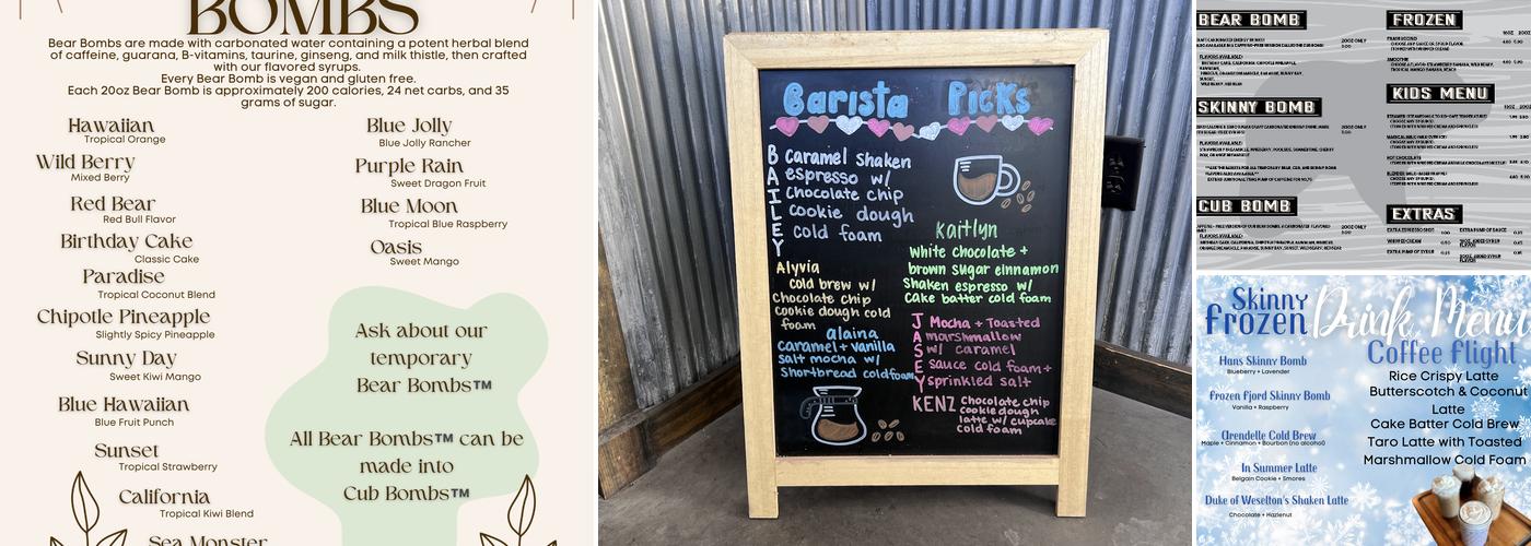 Little Bear Coffee CO. Menu