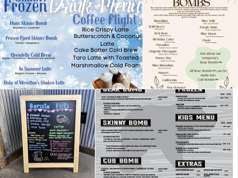 Little Bear Coffee CO. Menu