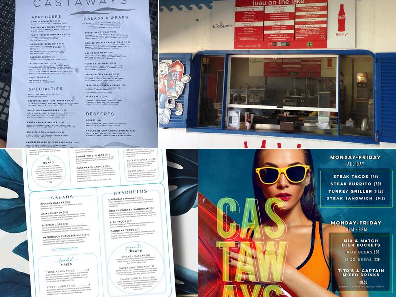 Castaways Menu