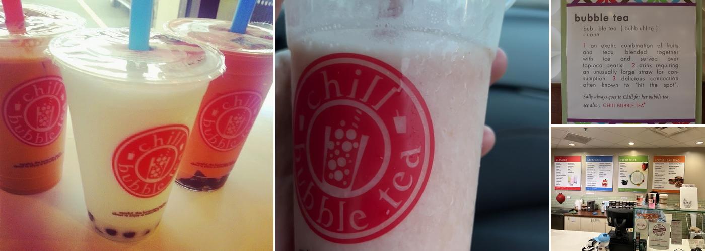 Chill Bubble Tea Menu