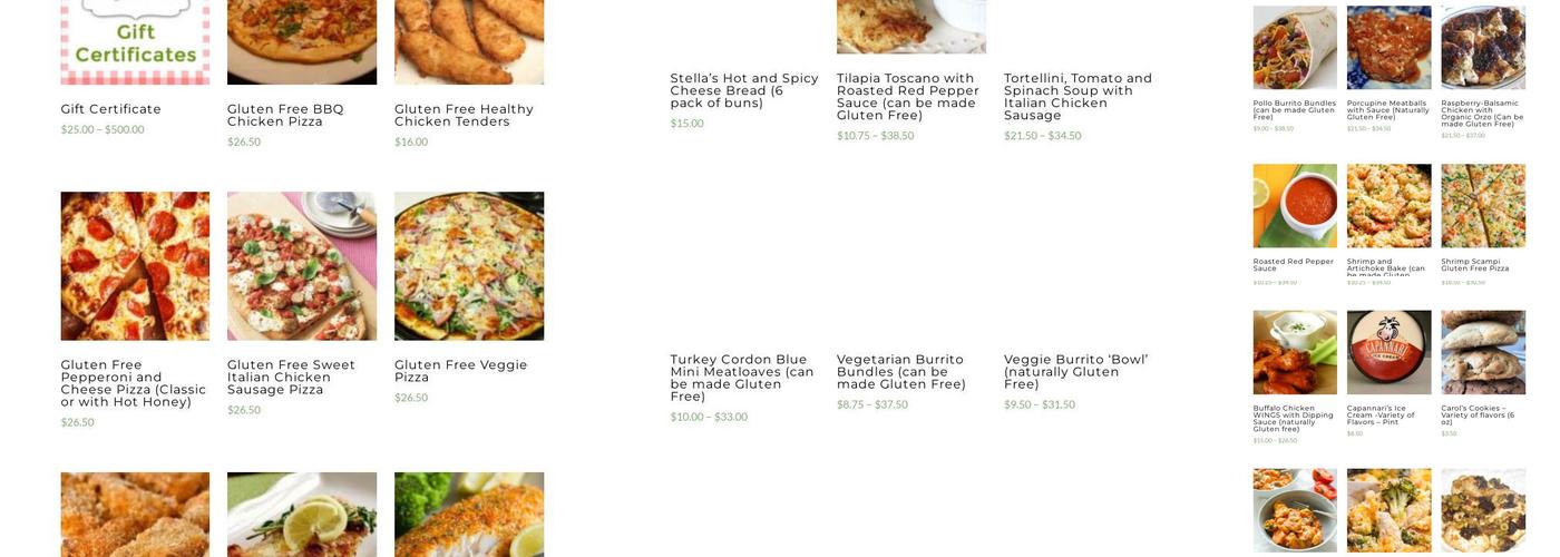 Mindful Kitchen Menu