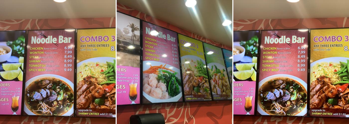 Basil Thai Kitchen Menu