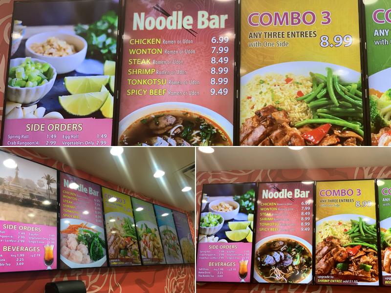 Basil Thai Kitchen Menu