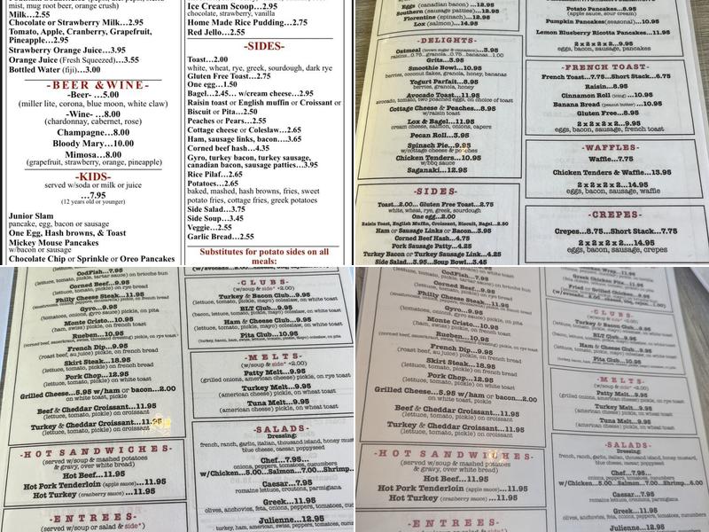 Charlie's Restaurant - Forest Park Menu