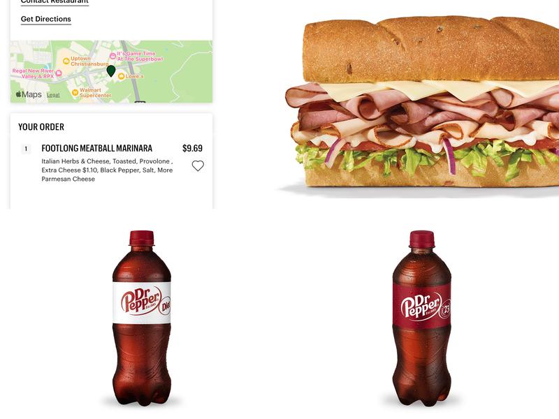 Subway Menu