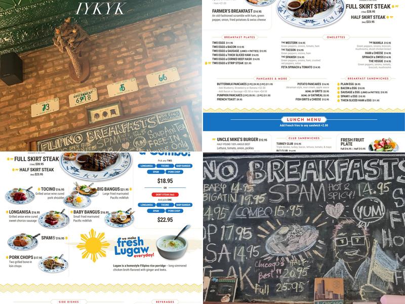 Uncle Mike's Place Menu