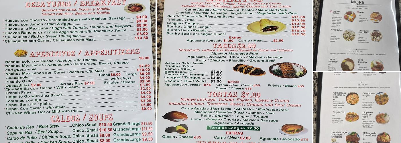 La Leña Restaurant Menu