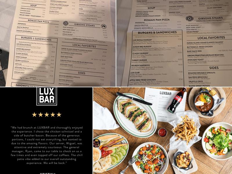 Luxbar Menu