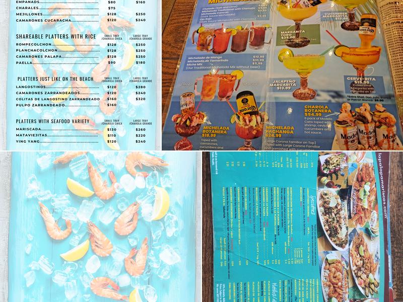 La Palapa Menu