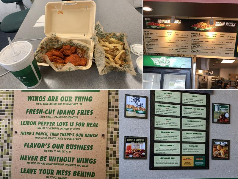 Wingstop Menu