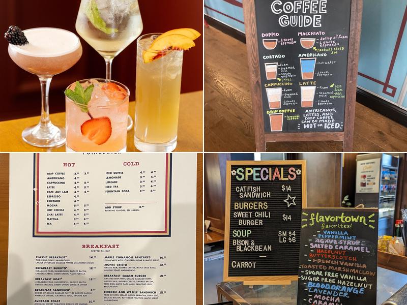 Poindexter Coffee Menu