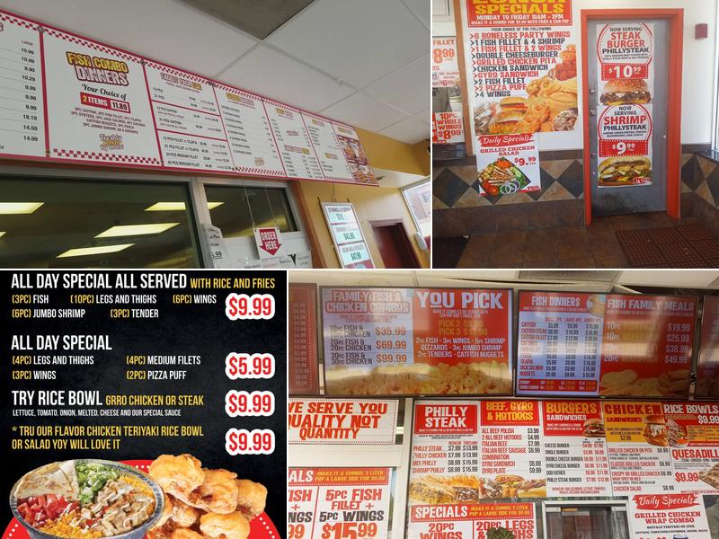 JJ Fish & Chicken on Stony Island Menu