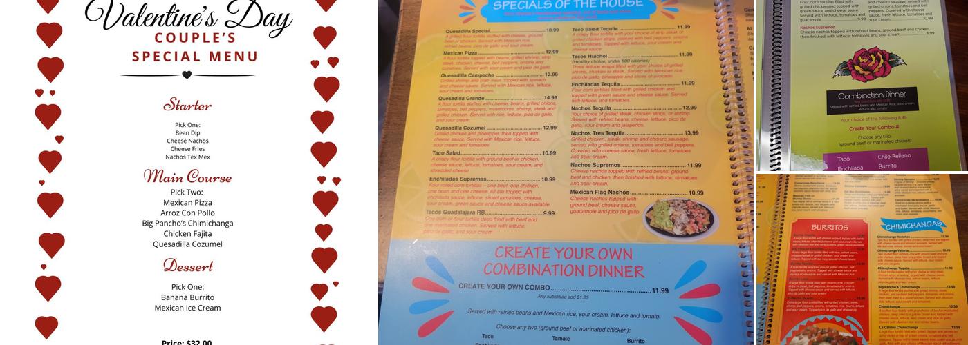 Taco tequilas In Clinton Menu