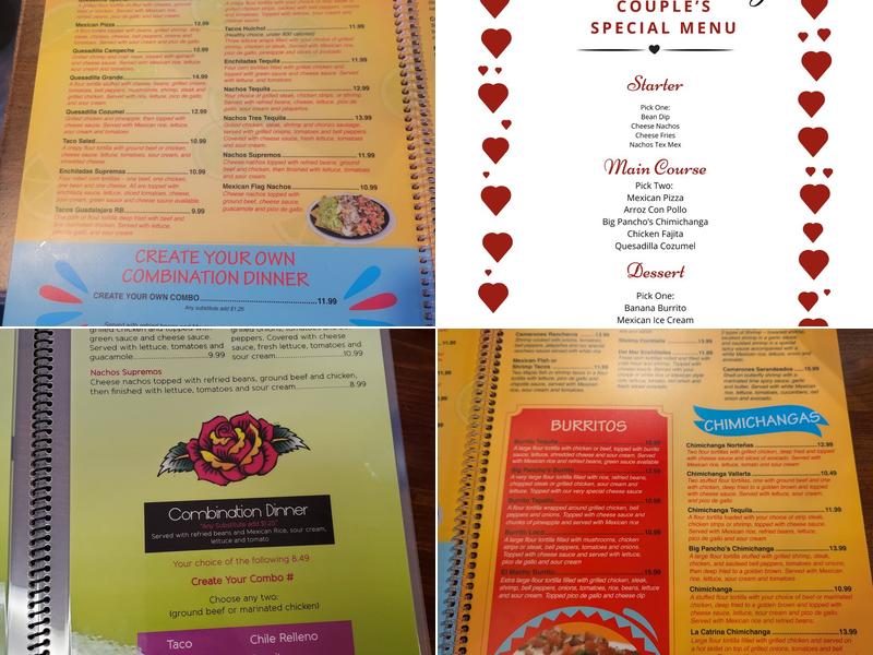 Taco tequilas In Clinton Menu