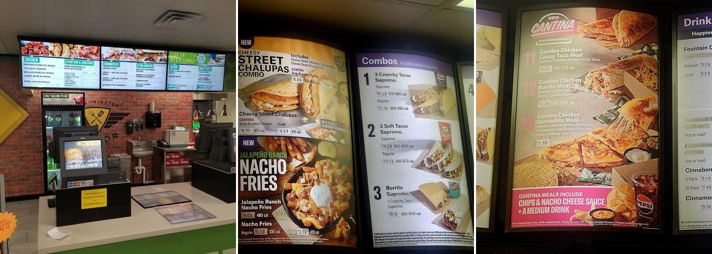 Taco Bell Menu
