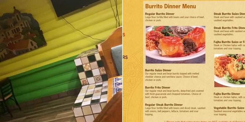 Pepe's Menu