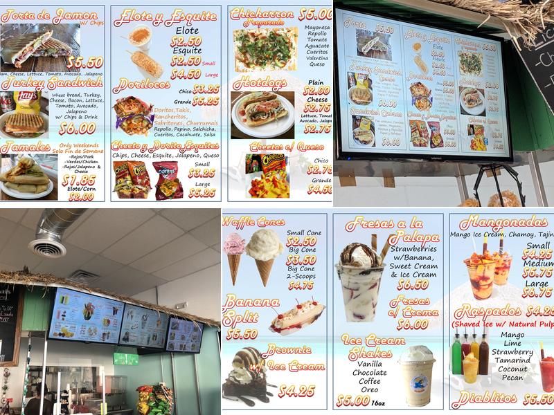 La Palapa Menu