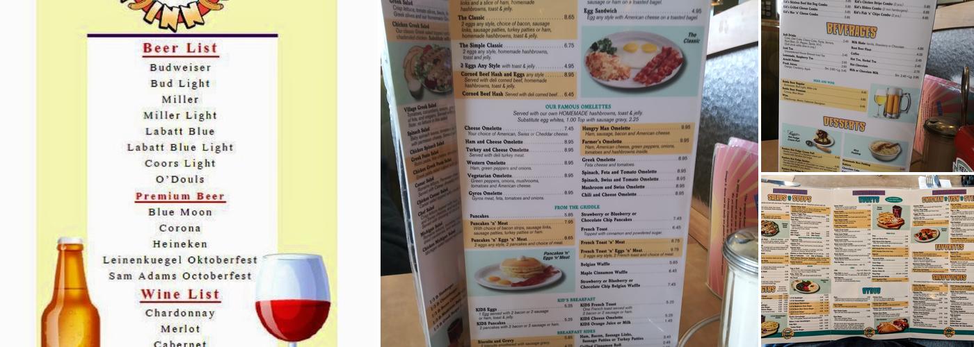 Koney Island Inn Menu