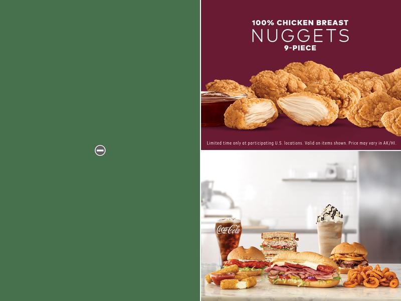 Arby's Menu