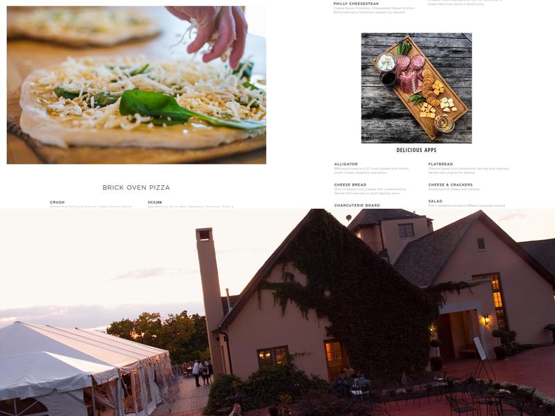 Park Farm Winery Menu