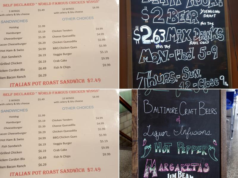 Java Moon Bar & Cafe Menu