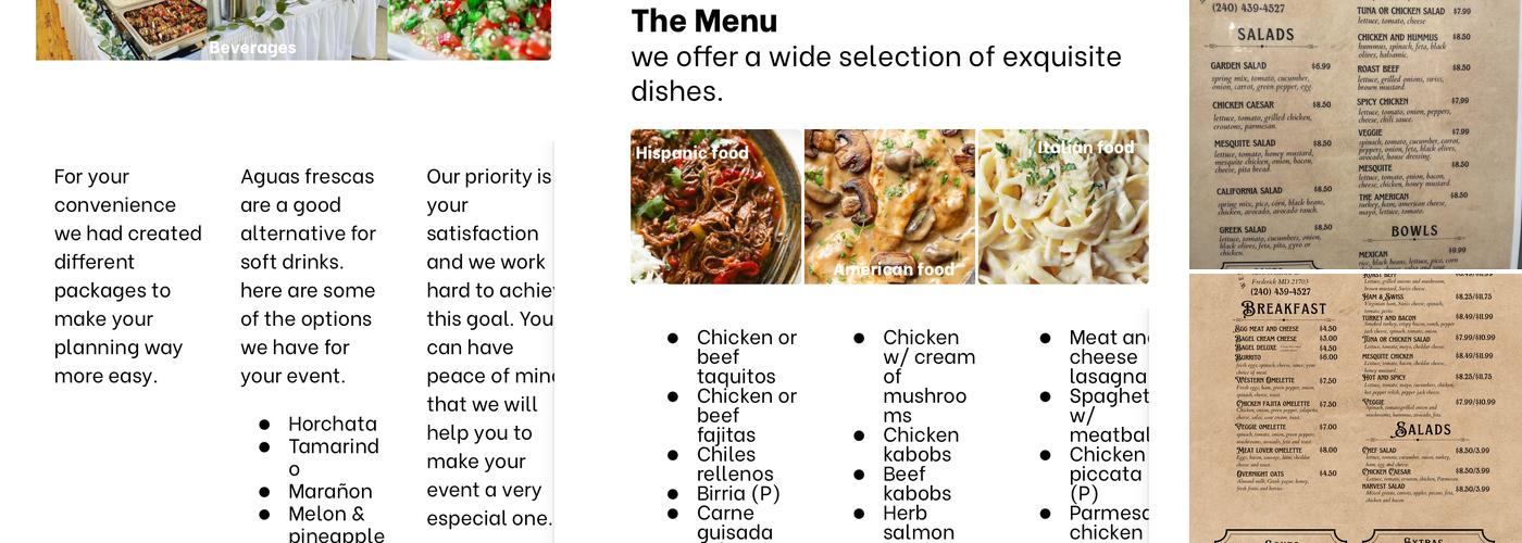 Westview café inc Menu