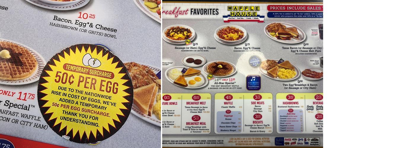 Waffle House Menu