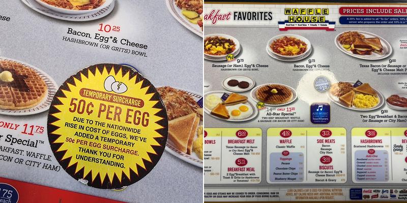 Waffle House Menu