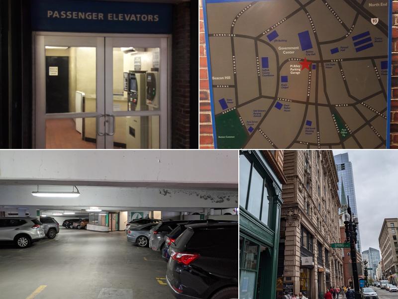 Pi Alley Parking Garage 275 Washington St, Boston