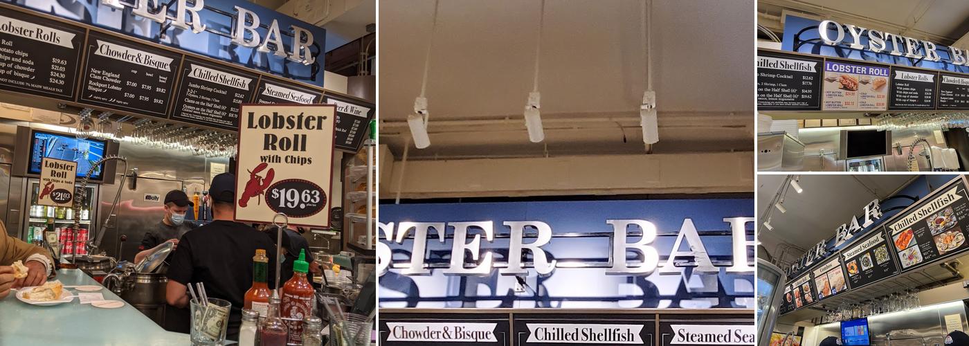 Walrus & Carpenter Oyster Bar Menu