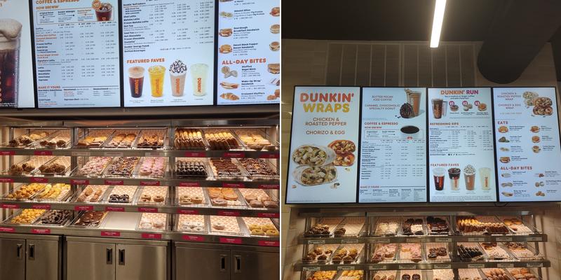 Dunkin' Menu