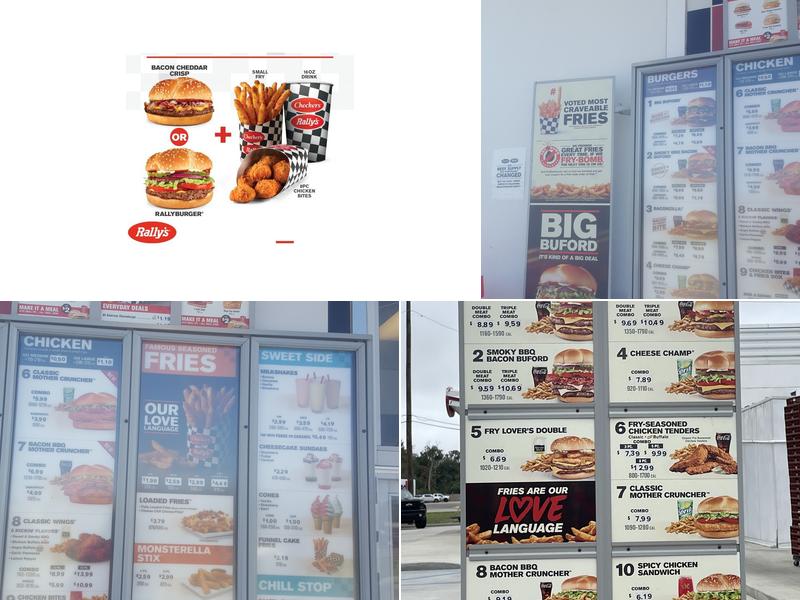 Checkers Menu