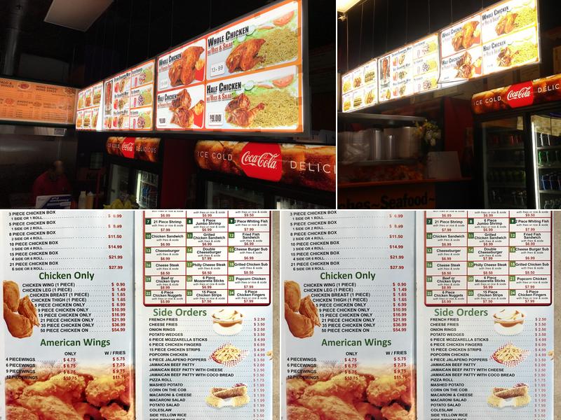 Crown Fried Chicken CFC Menu