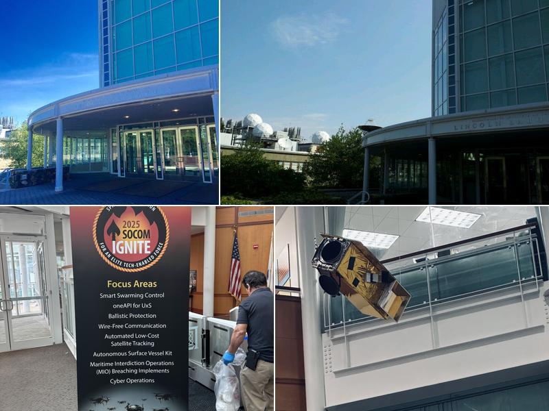 MIT Lincoln Laboratory 244 Wood St, Lexington