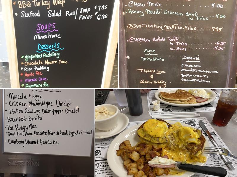 Harry's Restaurant Menu