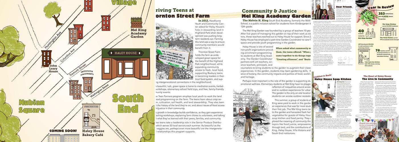 Haley House Bakery Café Menu