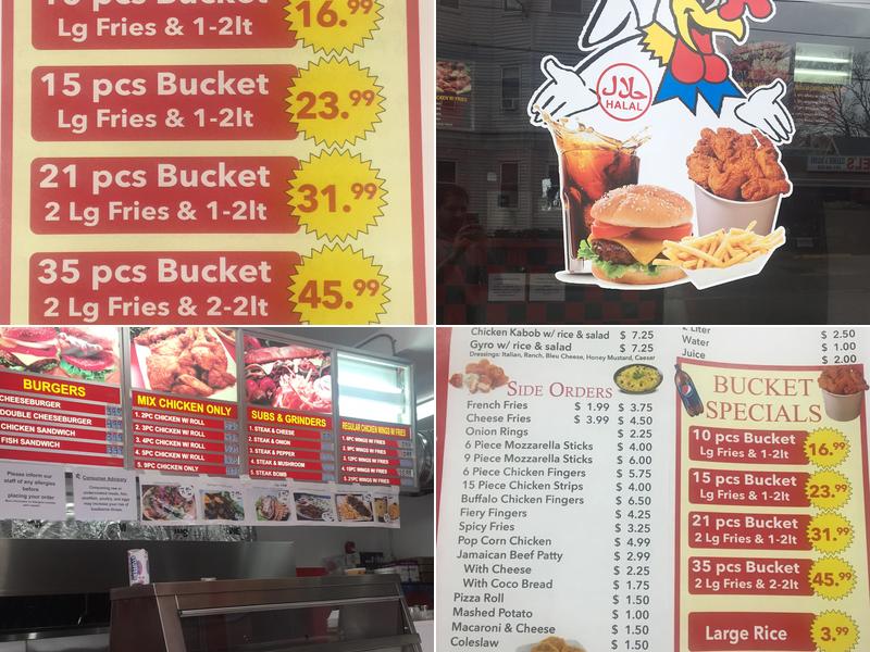 Kennedy Fried Chicken Menu