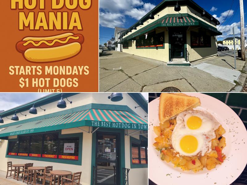 Roger's Coney Island hot dogs