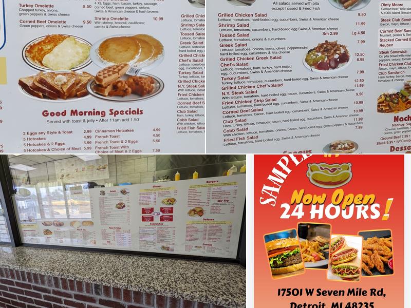 Lon's Coney Island Menu