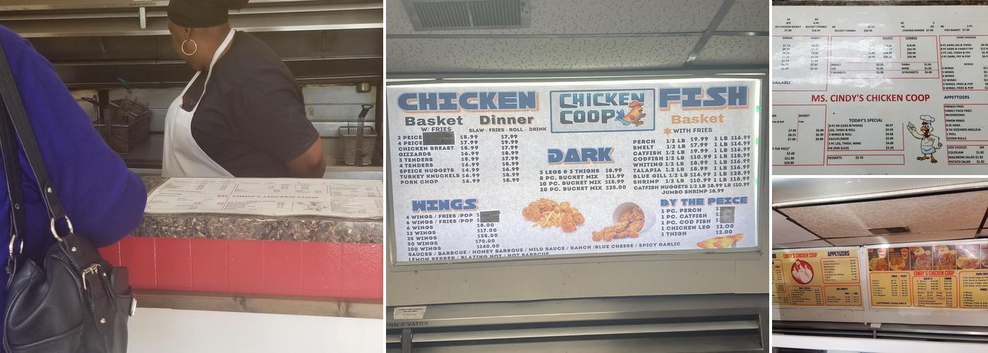 Chicken Coop Menu