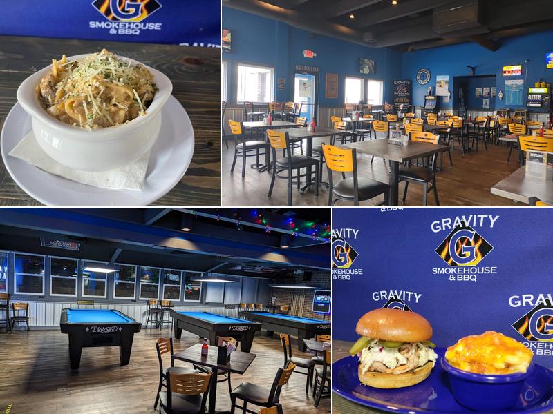 Gravity Smokehouse Brew & Que