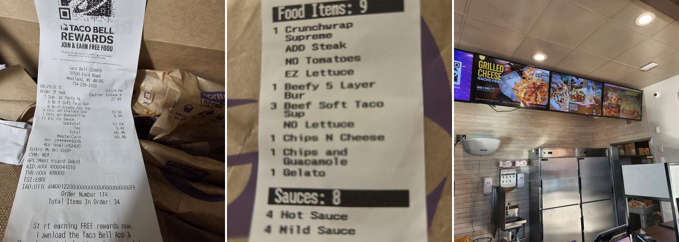 Taco Bell Menu