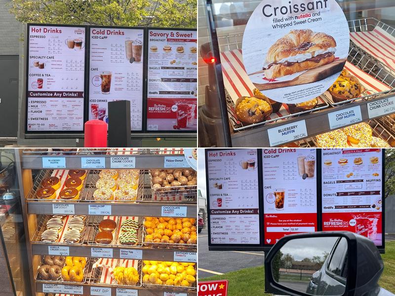 Tim Hortons Menu