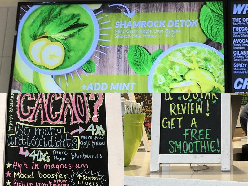 Beyond Juicery + Eatery Menu