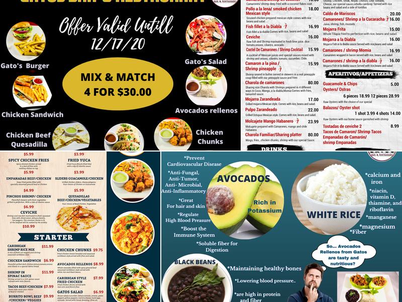 Lu Lu's Restaurant @ Gatos Menu